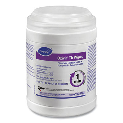 Oxivir TB Disinfectant Wipes | 12 Canisters/Ctn