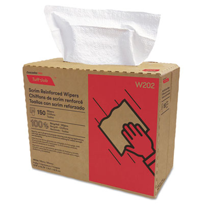 Tuff-Job Scrim Reinforced Wipers | 6 Boxes/Ctn