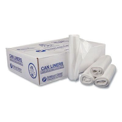 Low-Density Commercial Can Liners | 16 gal, Clr