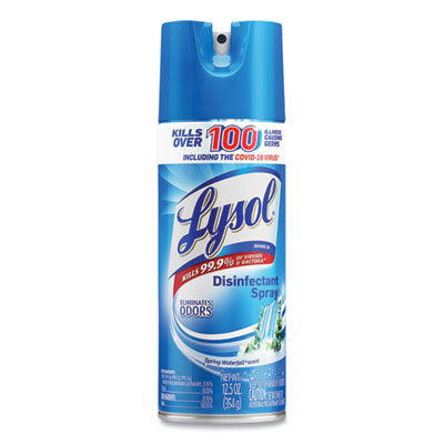 LYSOL Disinfectant Spray | Spring Waterfall, 12