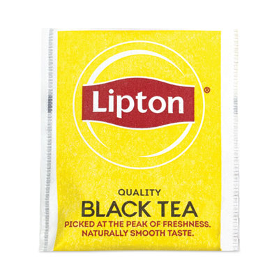 Lipton® Tea Bags, Black, 0.07 oz Bags, 312 Bags/Carton