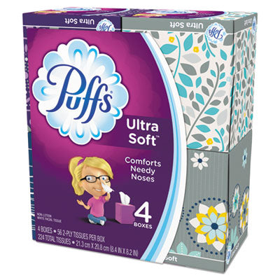 Puffs Ultra Soft Facial Tissue | 24 Boxes/Ctn