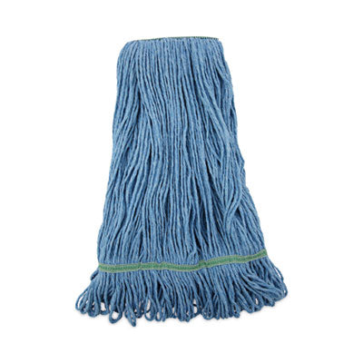 Super Loop Wet Mop Head | Med, Blue, 12/Carton