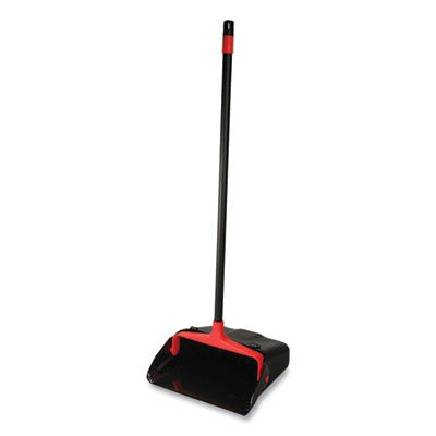 Maxi-Plus Lobby Dust Pan | 30" Handle, Black