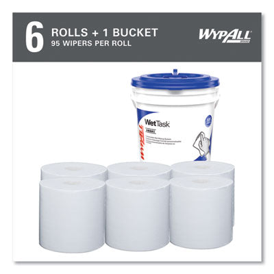 Wipers for WetTask Wiping System | 6 Rolls/Ctn