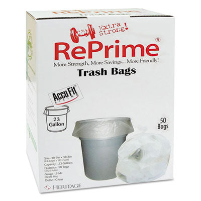 Linear Low Density Can Liners | 23 gal, Clear