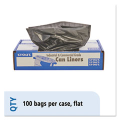 Recycled Plastic Trash Bags | 30 gal, 100/Ctn