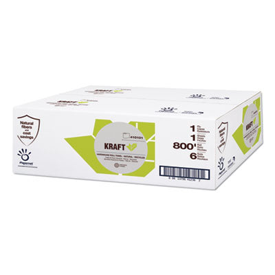 Heavenly Soft Hardwound Paper Towel | Kraft, 6