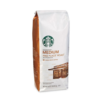 Whole Bean Coffee | Pike Place Roast, 1lb, 6/CT