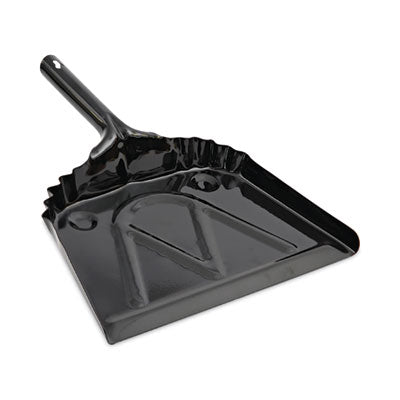 Metal Dust Pan | 12x14, 20-Gauge Steel, 12/CT