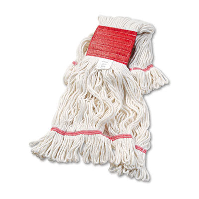 Super Loop Wet Mop Head | Large, White, Dozen