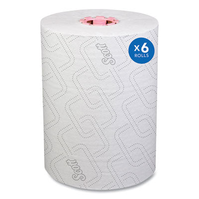 Slimroll Towels | 1-Ply, White/Pink Core, 6/CT