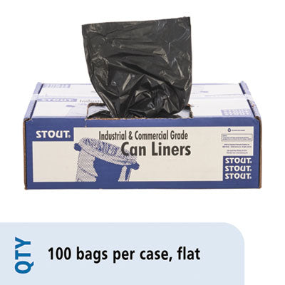 Total Recycled Content Plastic Trash Bags | 60 gal