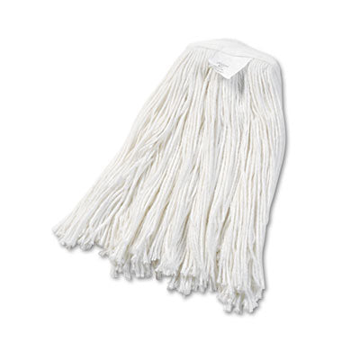 Cut-End Wet Mop Head | Rayon, No. 20, White, 12
