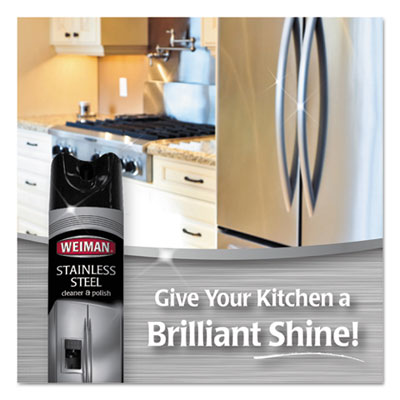 Stainless Steel Cleaner And Polish | 17oz, 6/CT