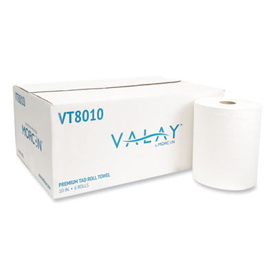 TAD Roll Towels | 1-Ply, 10" x 700', 6 Rolls/CT