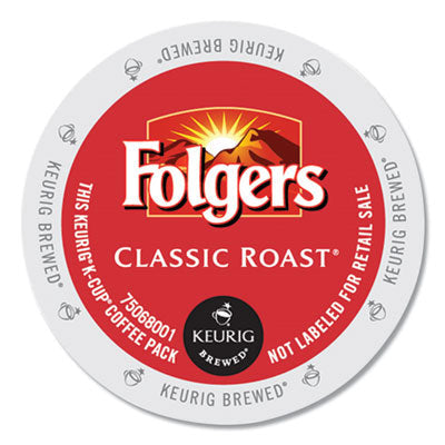 Folgers Classic Roast Coffee K-Cups | 96/Carton