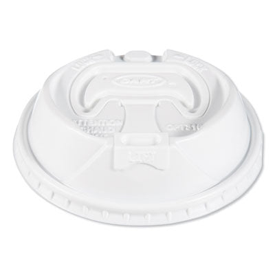 Optima Reclosable Lids for Hot Cups | White