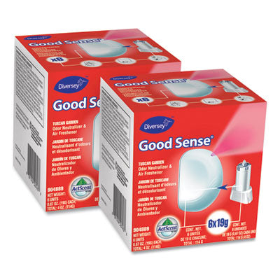 Diversey™ Good Sense Automatic Spray System, Tuscan Garden Scent, 0.67 Oz Cartridge, 12/carton