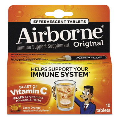 Immune Support Effervescent Tablet | Orange | 72-Box
