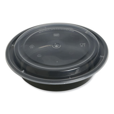 Microwavable Food Container | 24 oz Round | 150-Ct