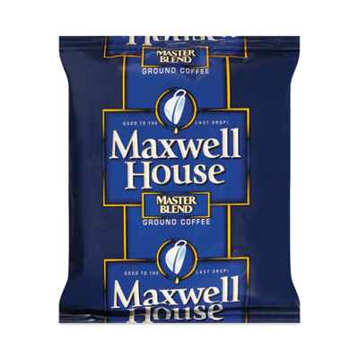 Maxwell House® Master Blend Ground Coffee, 1.25 oz Fraction Pack, 42/Carton