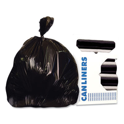 Reprocessed Resin Can Liners | 45 Gal, Black