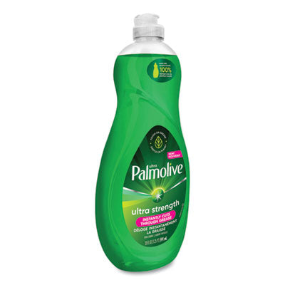 Ultra Palmolive® Dishwashing Liquid, Ultra Strength, Original Scent, 20 Oz Bottle, 9/ctn