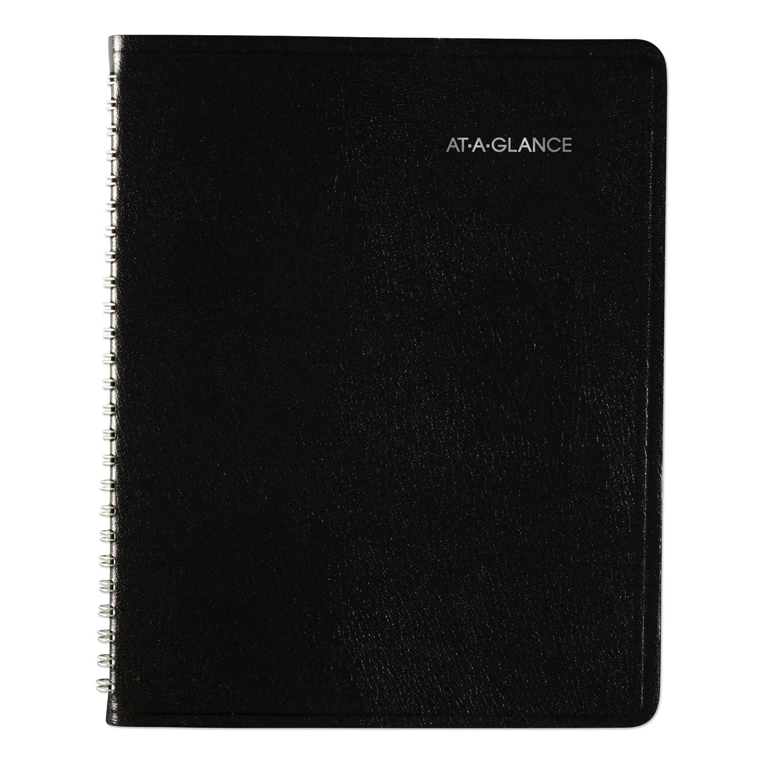 AT-A-GLANCE® DayMinder Open-Schedule Weekly Appointment Book, 8.75 x 7, Black Cover, 12-Month (Jan to Dec): 2025