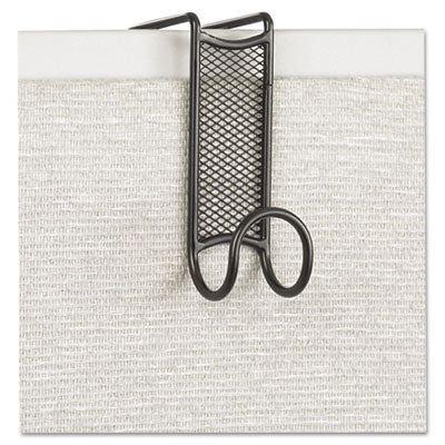 Safco Onyx Panel/Door Coat Hook | Charcoal