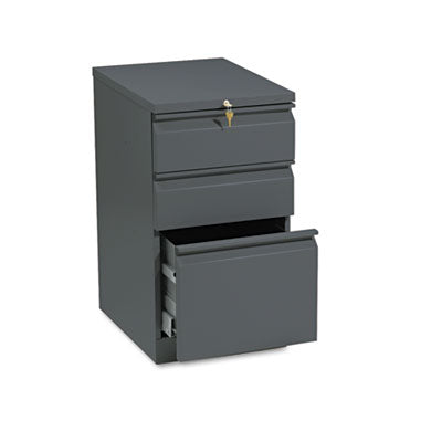 Brigade Mobile Pedestal | HON, 3-Drawer Charcoal