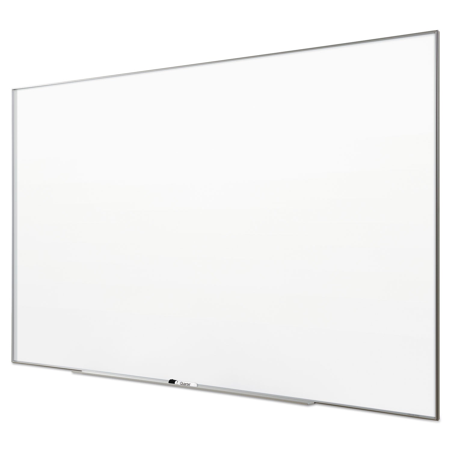 Quartet® Fusion Nano-Clean Magnetic Whiteboard, 48" x 36", White Surface, Satin Aluminum Frame