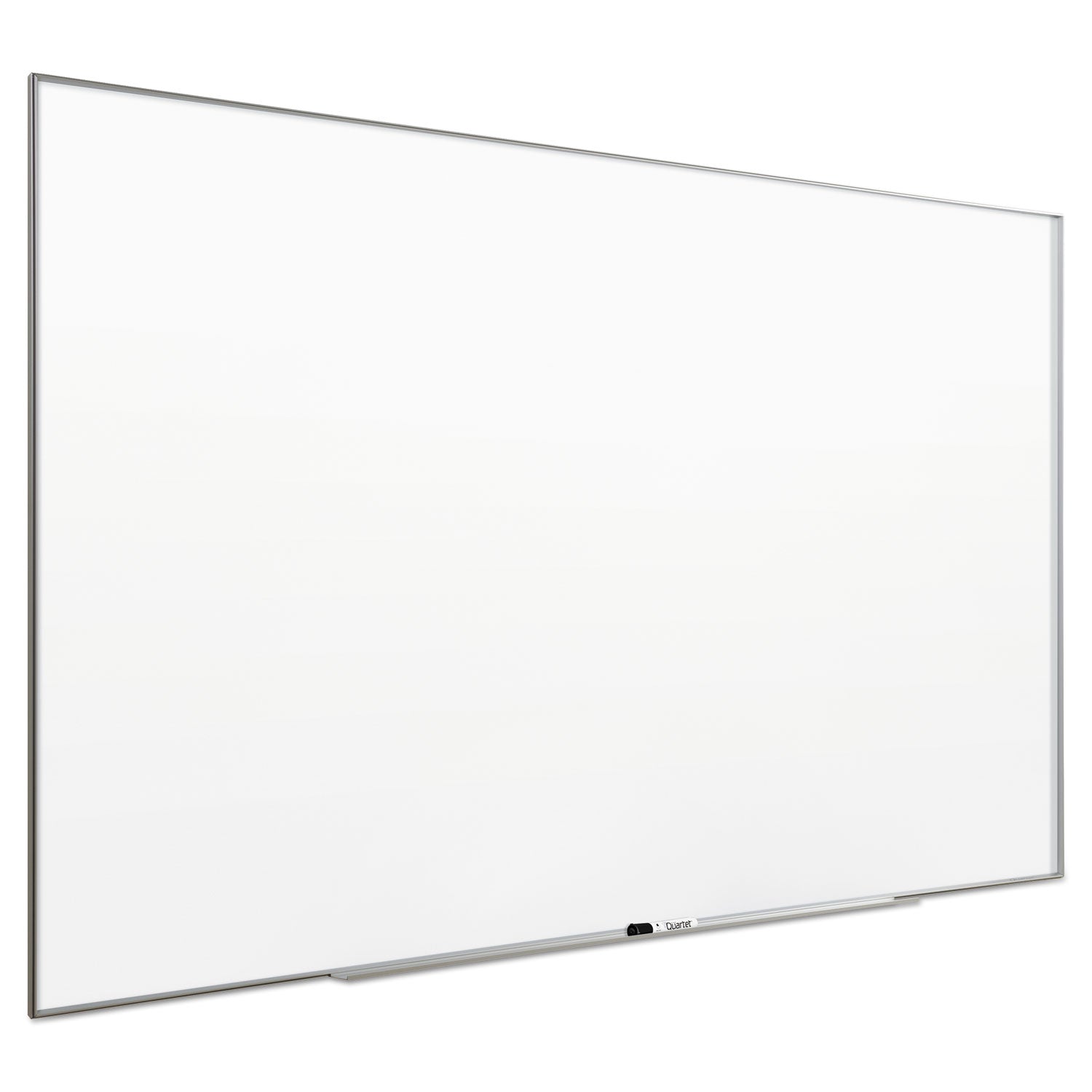 Quartet® Fusion Nano-Clean Magnetic Whiteboard, 48" x 36", White Surface, Satin Aluminum Frame