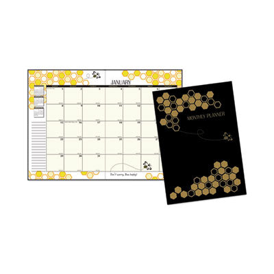 Honeycomb Monthly Planner | 2025 Bee Themed