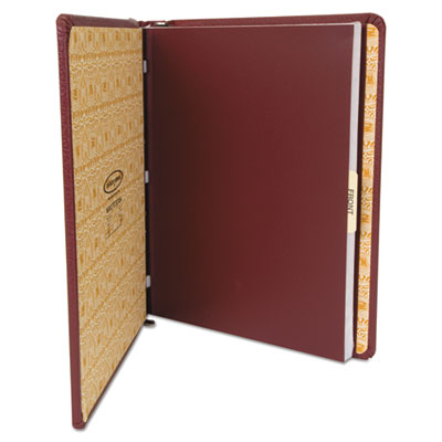 Looseleaf Corporation Minute Book | Red/Gold