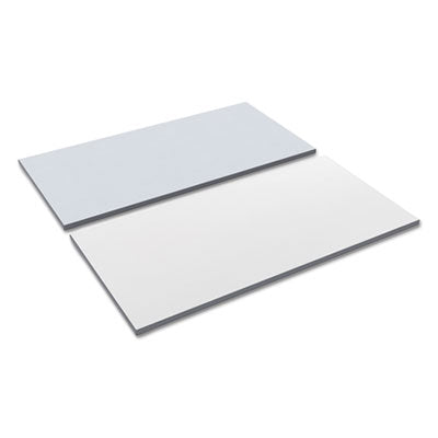 Reversible Laminate Table Top | 59" | White/Gray