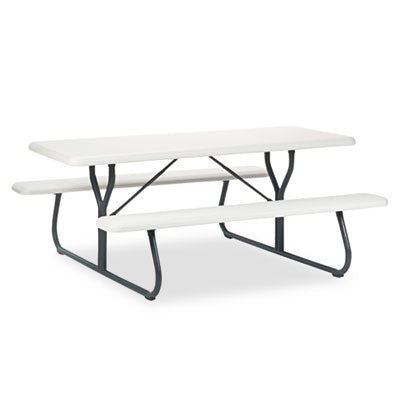 Classic Picnic Table | 72" Platinum/Gray