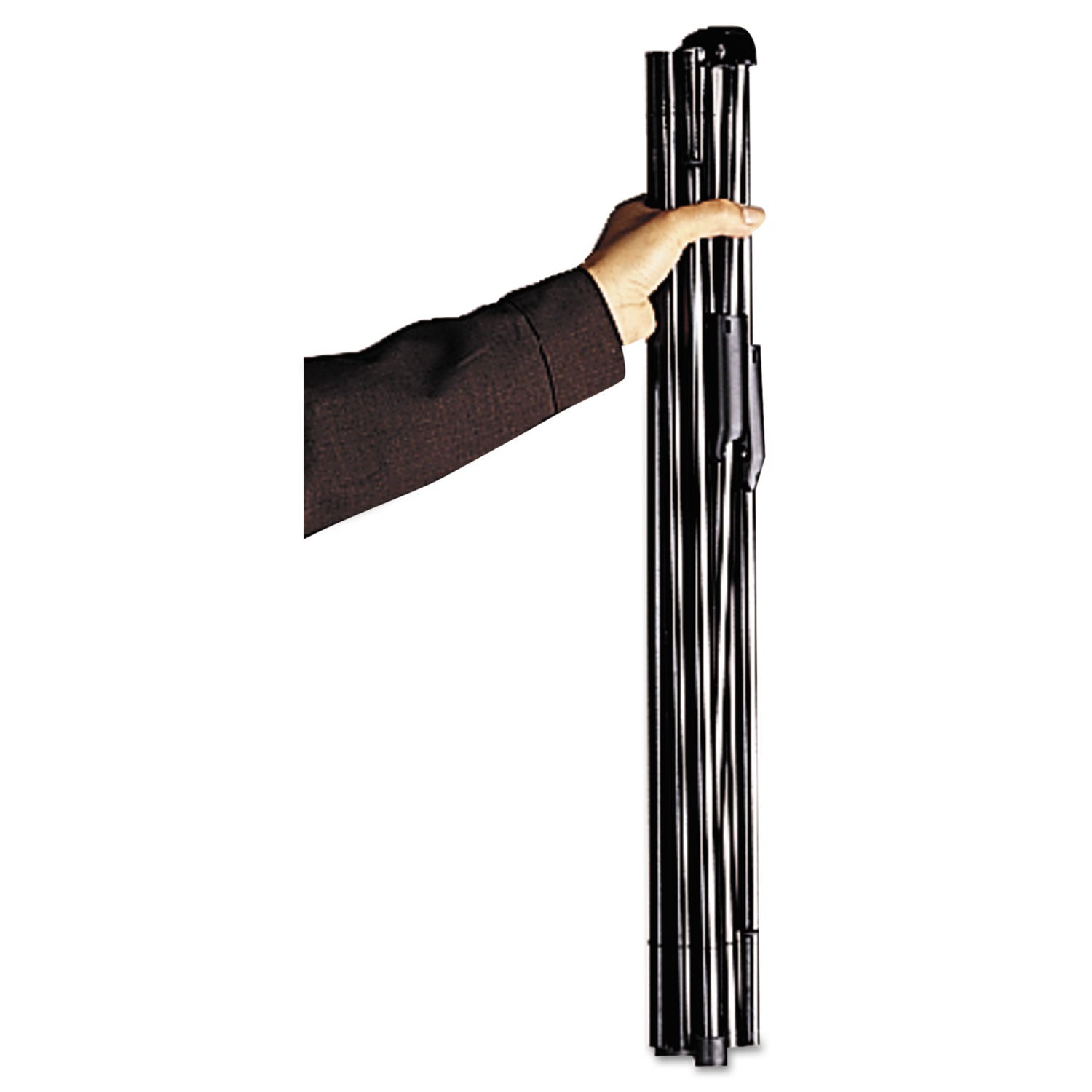 Quartet® Heavy-Duty Adjustable Instant Easel Stand, 25" To 63" High, Steel, Black