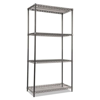 Wire Shelving Starter Kit | 4-Shelf, 36x18x72