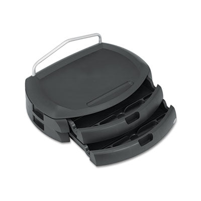 LCD Monitor Stand | Black, Supports 35 Lbs