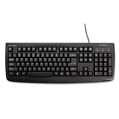 Pro Fit Usb Washable Keyboard | Black
