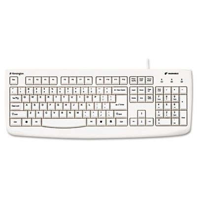 Pro Fit Usb Washable Keyboard | White