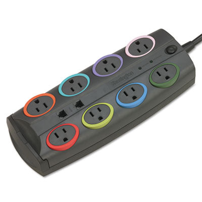 SmartSockets Surge Protector | 8 Outlets, 8ft
