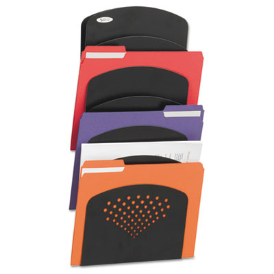 Steel Wall Rack | 7 Sections, Black