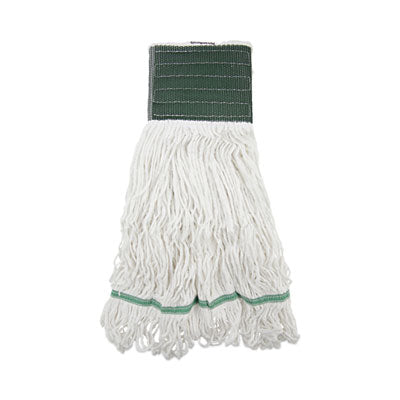 Loop End Rayon Mop Head | Med, White, Dozen