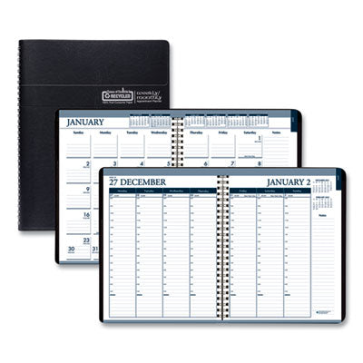 Weekly/Monthly Planner | 11x8.5, Wirebound 2025