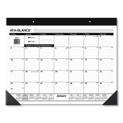 Monthly Refillable Desk Pad | 22x17 | 2025