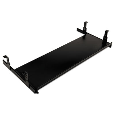 HON® Oversized Keyboard Platform/mouse Tray, 30w X 10d, Black