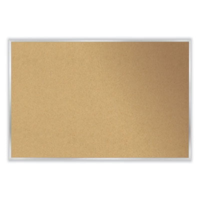 Ghent Natural Cork Bulletin Board with Wood Frame, 72.5" x 48.5", Tan Surface, Oak Finished Wood Frame - Bloom Skins