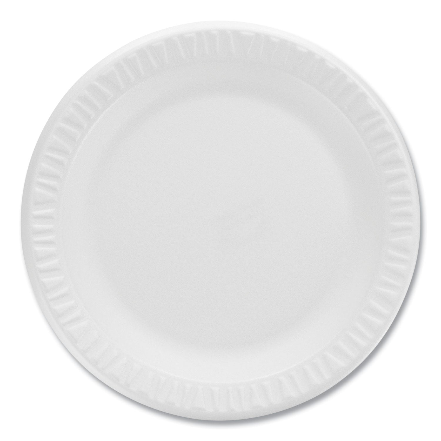 Concorde Foam Plates | 9", White, 125/Pack, Dart®